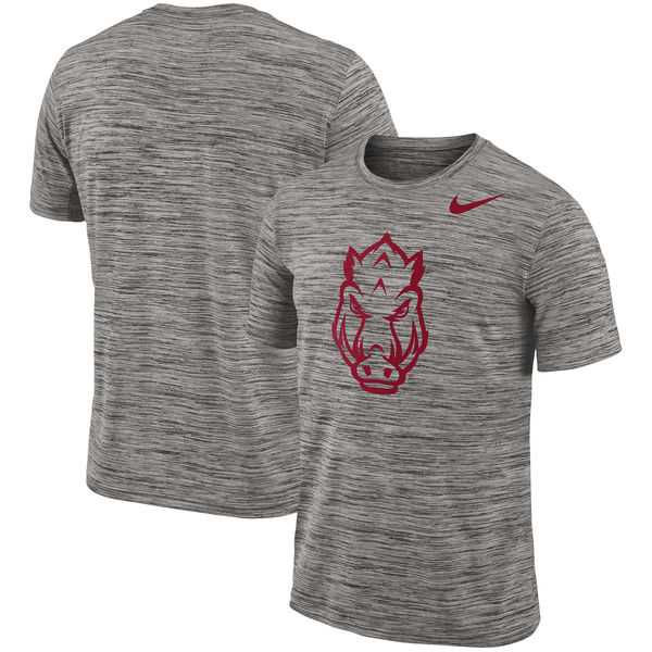 Nike Arkansas Razorbacks Charcoal 2018 Player Travel Legend Performance T-Shirt,We sell and wholesale Nike Arkansas Razorbacks Charcoal 2018 Player Travel Legend Performance T-Shirt on line form chian!